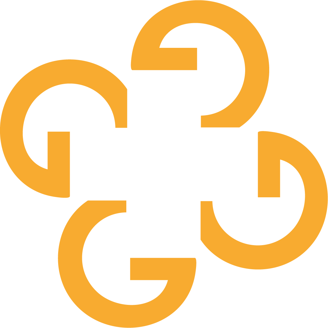 Logo amarillo Farmacia García Iglesias